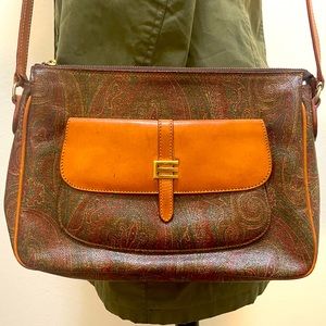 Etro Milano bag crossbody shoulder purse, vintage